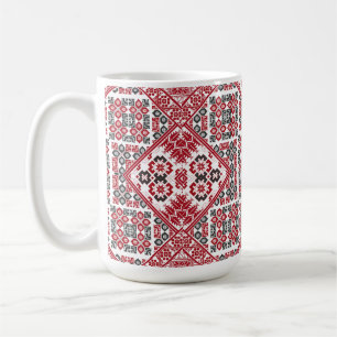 Palestinian Embroidery pattern 2  Coffee Mug