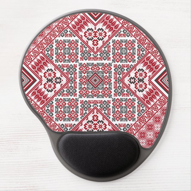 Palestinian Embroidery pattern 2   Gel Mouse Pad (Front)