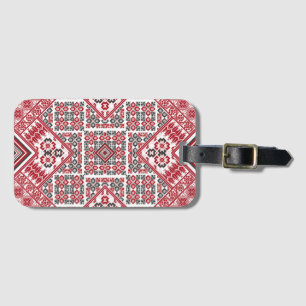 Palestinian Embroidery pattern 2 Luggage Tag