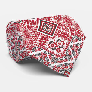 Palestinian Embroidery pattern 2 Neck Tie