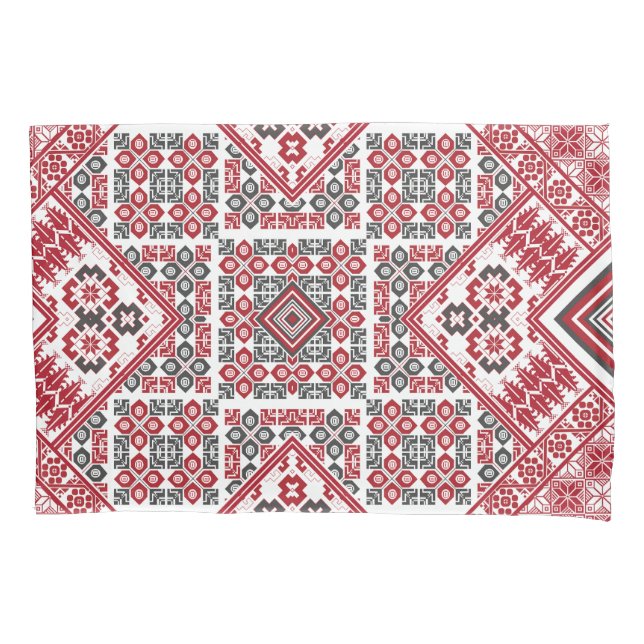 Palestinian Embroidery pattern 2  Pillow Case (Front)