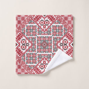 Palestinian Embroidery pattern 2 Wash Cloth