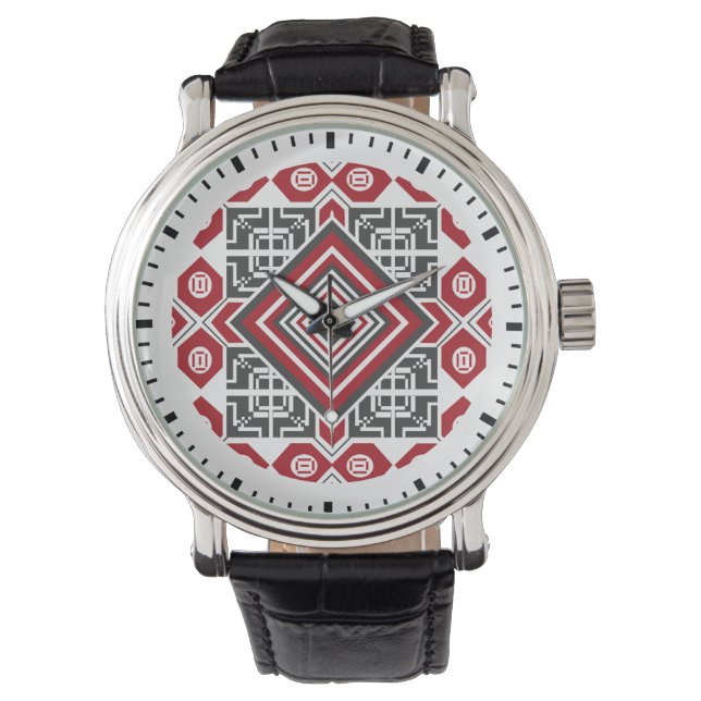 Palestinian Embroidery pattern 2  Watch (Front)