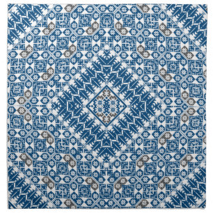 Palestinian Embroidery pattern Printed Design Cloth Napkin