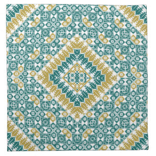 Palestinian Embroidery pattern Printed Design Cloth Napkin