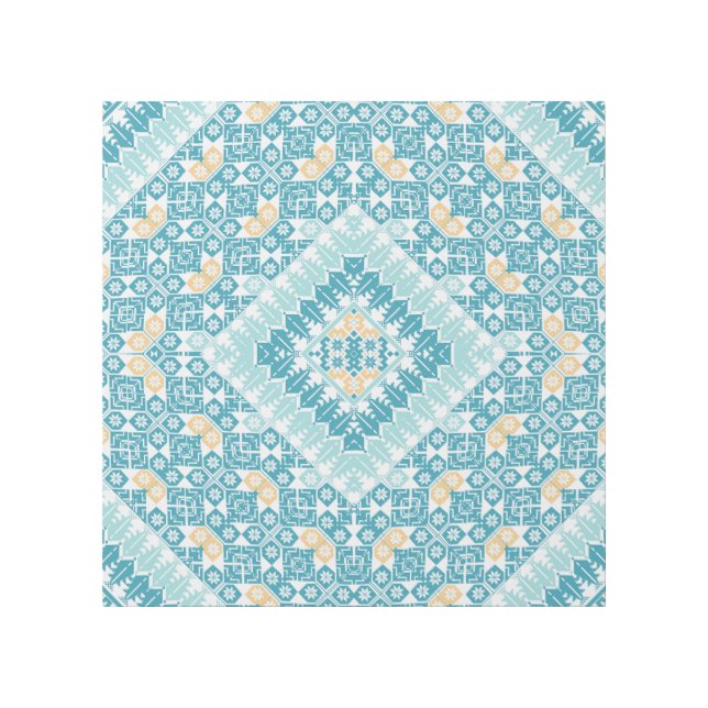 Palestinian Embroidery pattern Printed Design Gallery Wrap (Front)