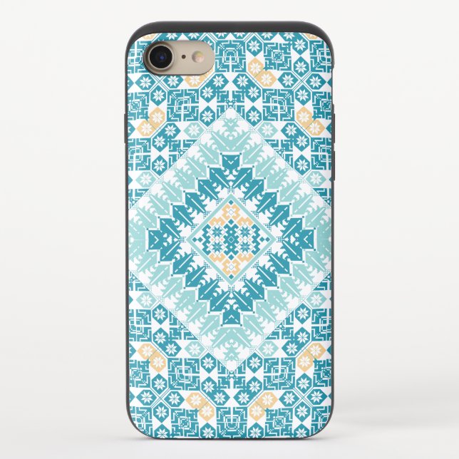 Palestinian Embroidery pattern Printed Design Uncommon iPhone Case (Back)