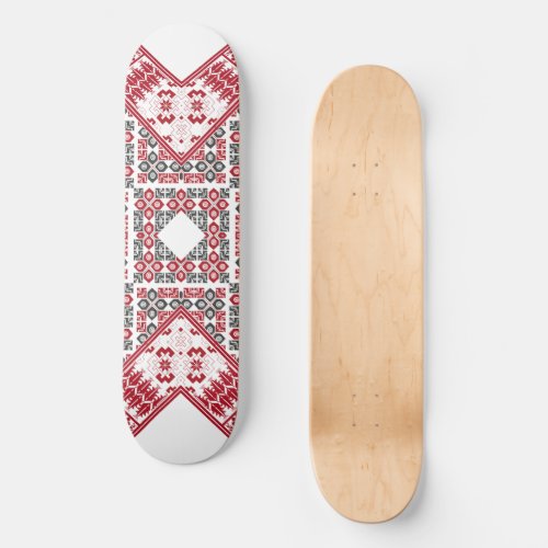 Palestinian Embroidery Pattern   Skateboard