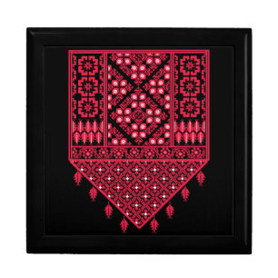 Palestinian Embroidery Tatreez printed design Gift Box