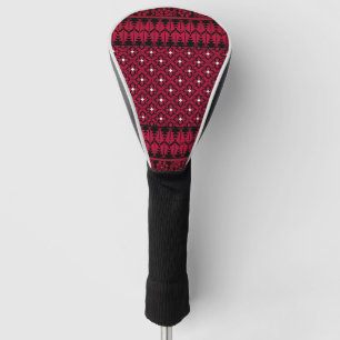 Palestinian Embroidery Tatreez printed design Golf Head Cover