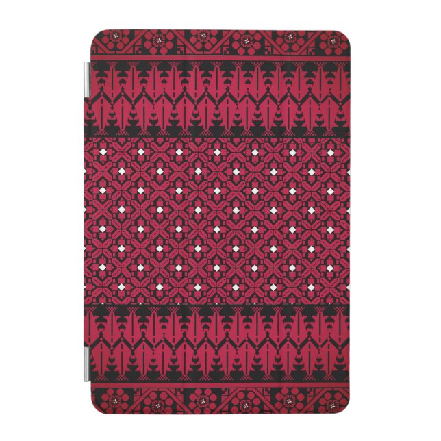 Palestinian Embroidery Tatreez printed design iPad Mini Cover (Front)