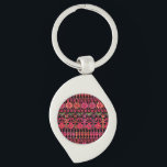 Palestinian Embroidery Tatreez printed Design Keychain<br><div class="desc">Palestinian Embroidery Tatreez Cross Stitch Art Design modern</div>