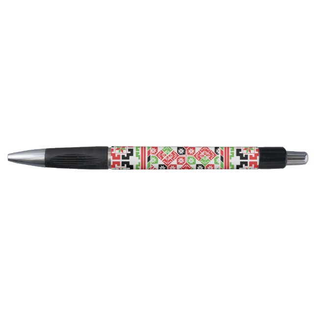 Palestinian Embroidery Tatreez printed design  Pen (Front)