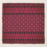 Palestinian Embroidery Tatreez printed design Scarf<br><div class="desc">Palestinian Embroidery Tatreez Cross Stitch Art Design modern printed design</div>