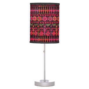 Palestinian Embroidery Tatreez printed Design Table Lamp