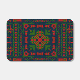 Palestinian Embroidery Tatreez red green 5 Pattern Matchboxes
