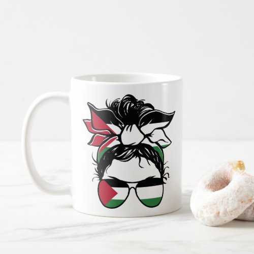 Palestinian flag accessories design coffee mug