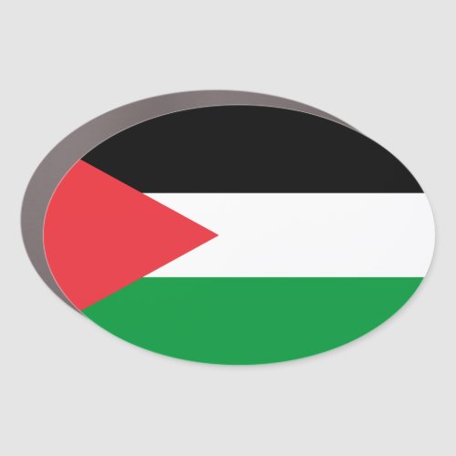 Palestinian Flag Car Magnet