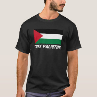 Palestinian Flag free Palestine تيشيرت علم فلسطين T-Shirt