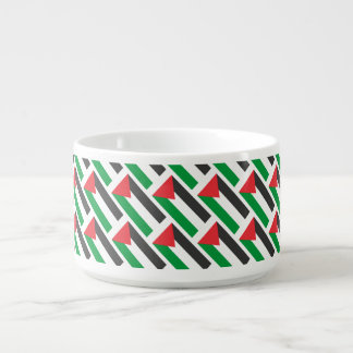 Palestinian flag Free Palestine customized Bowl