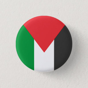 Palestinian flag Free Palestine customized Button