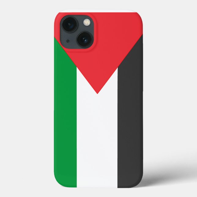 Palestinian flag Free Palestine customized   Case-Mate iPhone Case (Back)