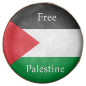 Palestinian flag Free Palestine customized Chocolate Covered Oreo (Front)
