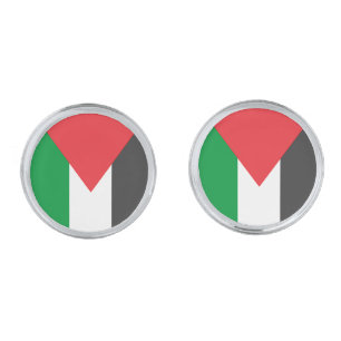 Palestinian flag Free Palestine customized Cufflinks