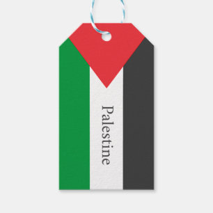 Palestinian flag Free Palestine customized Gift Tags