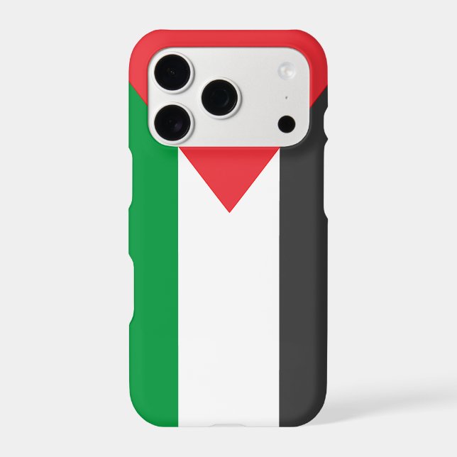Palestinian flag Free Palestine customized Iphone Case (Back)