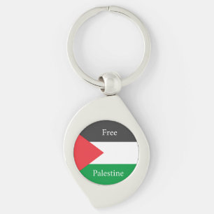 Palestinian flag Free Palestine customized Keychain