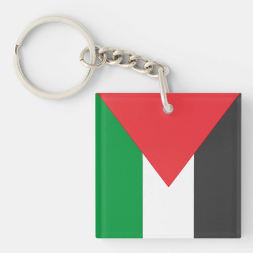 Palestinian flag Free Palestine customized Keychain