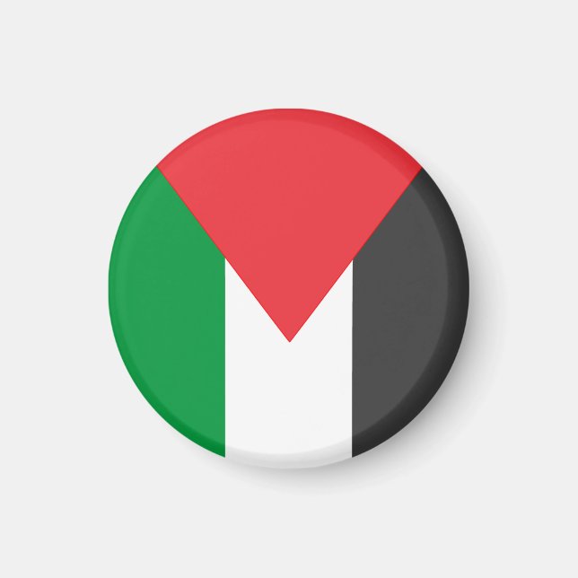 Palestinian flag Free Palestine customized Magnet (Front)