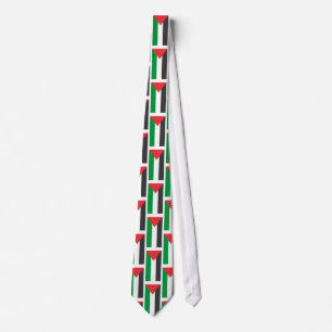 Palestinian flag Free Palestine customized Neck Tie