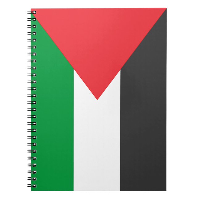 Palestinian flag Free Palestine customized Notebook (Front)