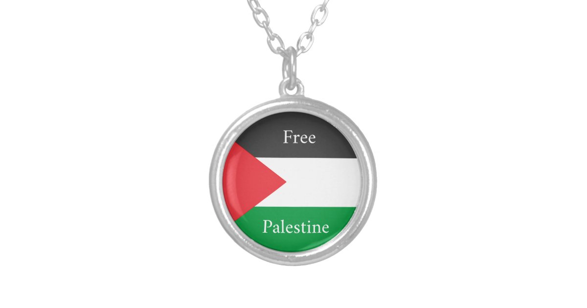 I Love Palestine Silver Bracelet