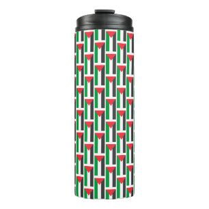 Palestinian flag Free Palestine customized Thermal Tumbler