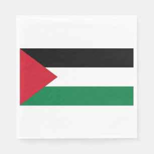 Palestinian Flag (Palestine) Napkins