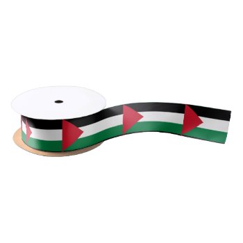 Palestinian Flag Ribbon by maxiharmony at Zazzle