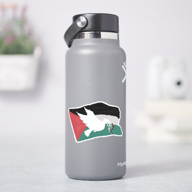 Palestinian flag sticker (HydroFlask)