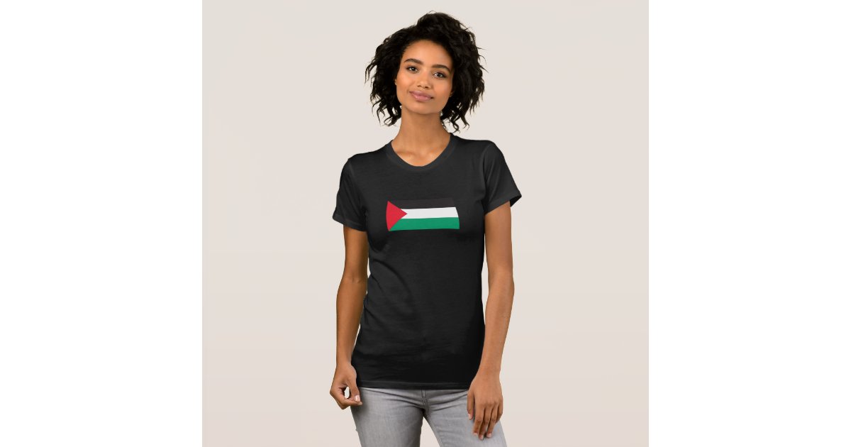 Palestinian Flag T-Shirt | Zazzle