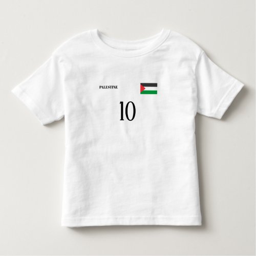 Palestinian football  toddler t_shirt