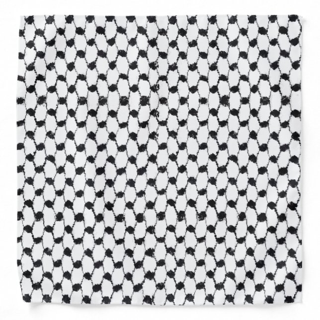 Palestinian Hatta Customizable Quality Bandana (Front)