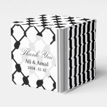 Palestinian Hatta Keffiyeh Thank You Wedding Favor