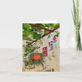 Palestinian Home Art Thank You Card