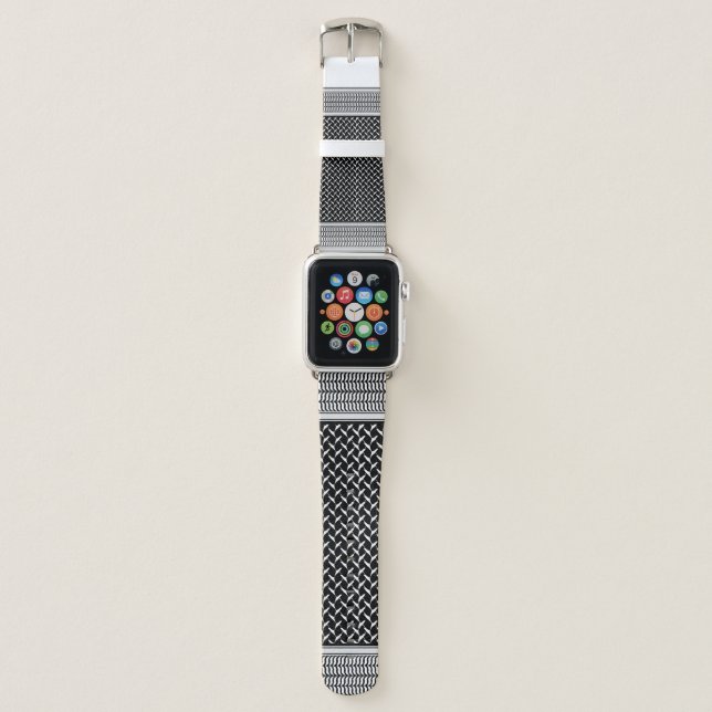 Palestinian Keffiyeh Apple Watch Band (Front)