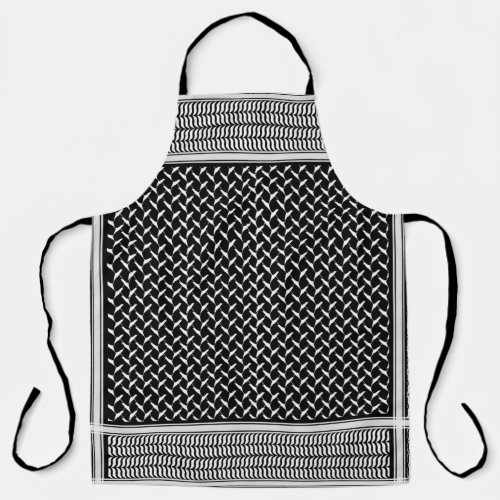 Palestinian Keffiyeh  Apron