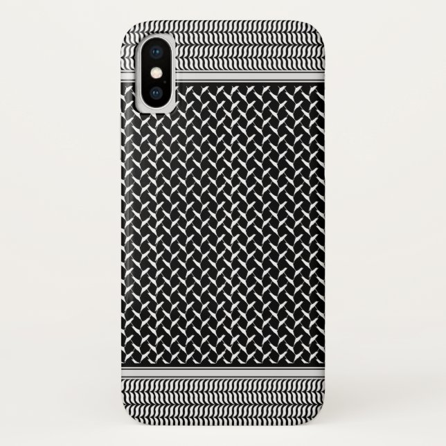 Palestinian Keffiyeh Case-Mate iPhone Case (Back)