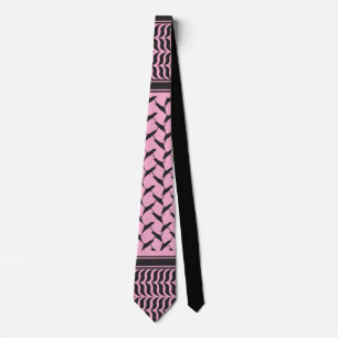 Palestinian keffiyeh Palestine map Neck Tie