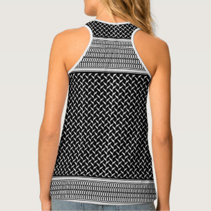 Palestinian Keffiyeh Tank Top